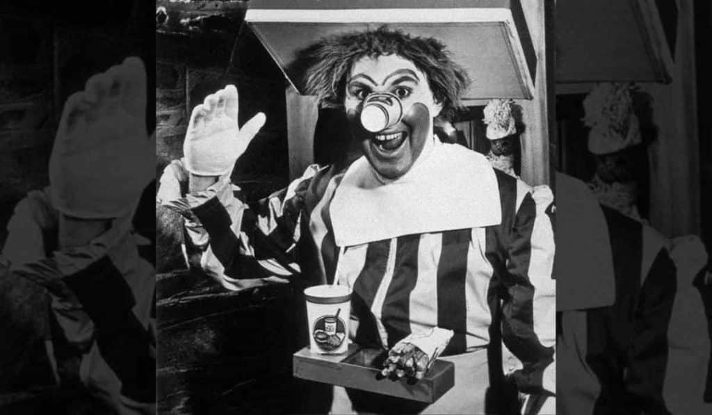 The original Ronald McDonald debuted in 1963