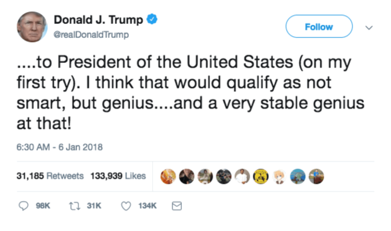 donald trump tweet
