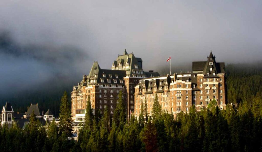 Fairmont Banff Springs Hotel -
Haunted hotel