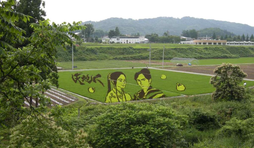 Rice-Paddy Art