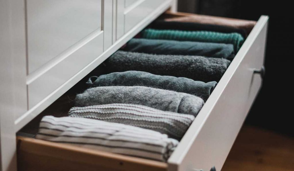 Use laundry sheets for Freshening drawers and closets