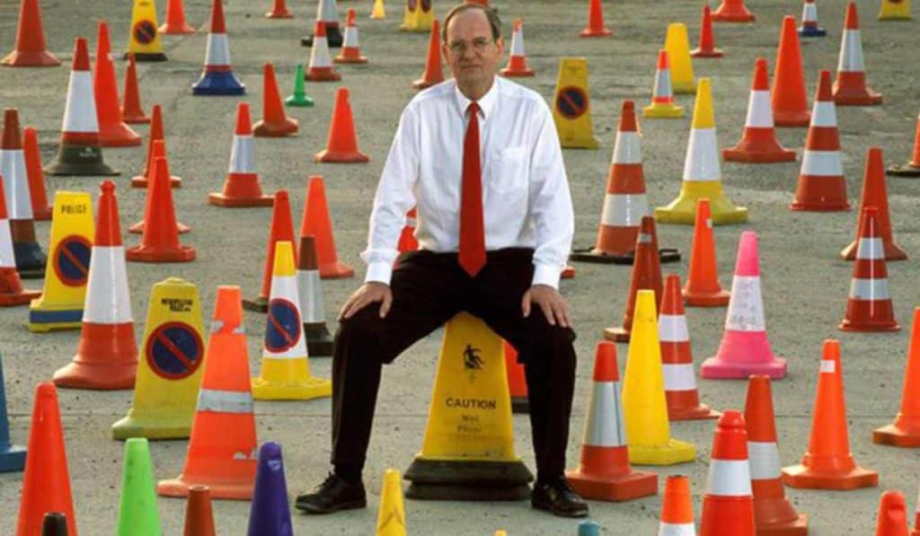 strange things people collect - traffic cones