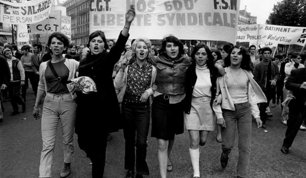 Historic Protest In France In 1968