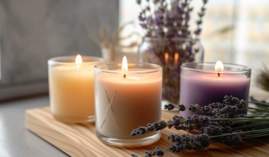 scented candles shopping in America