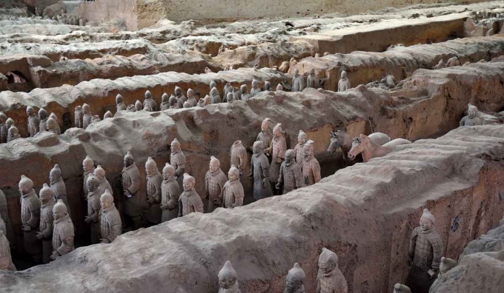 The Tomb of Qin Shi Huang is a forbidden place