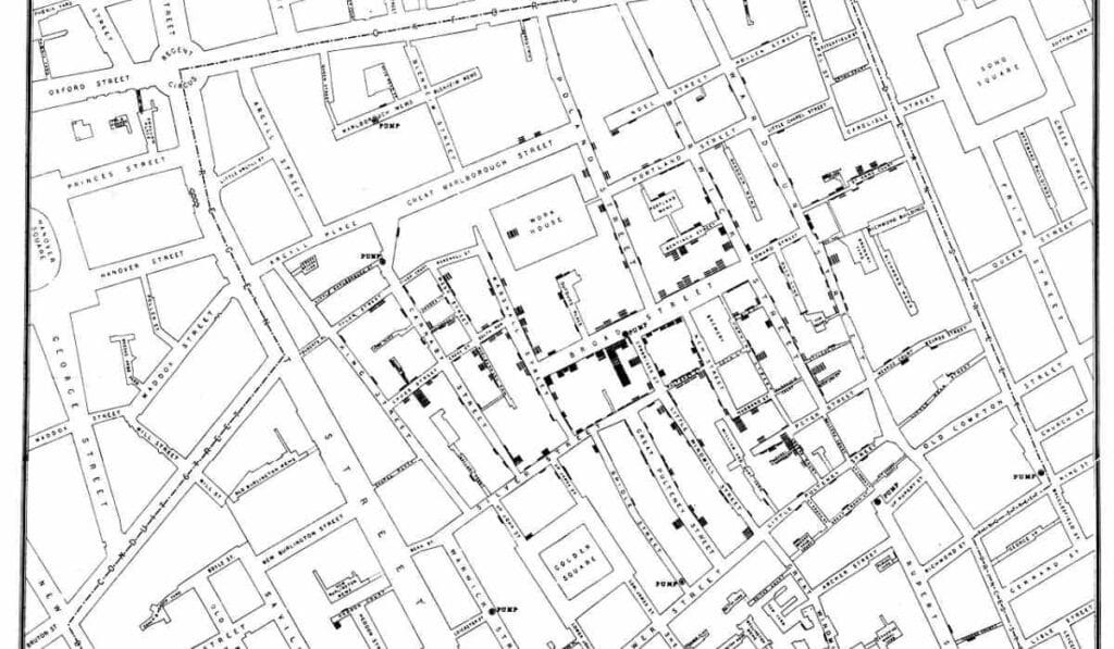 Broad Street Cholera Map