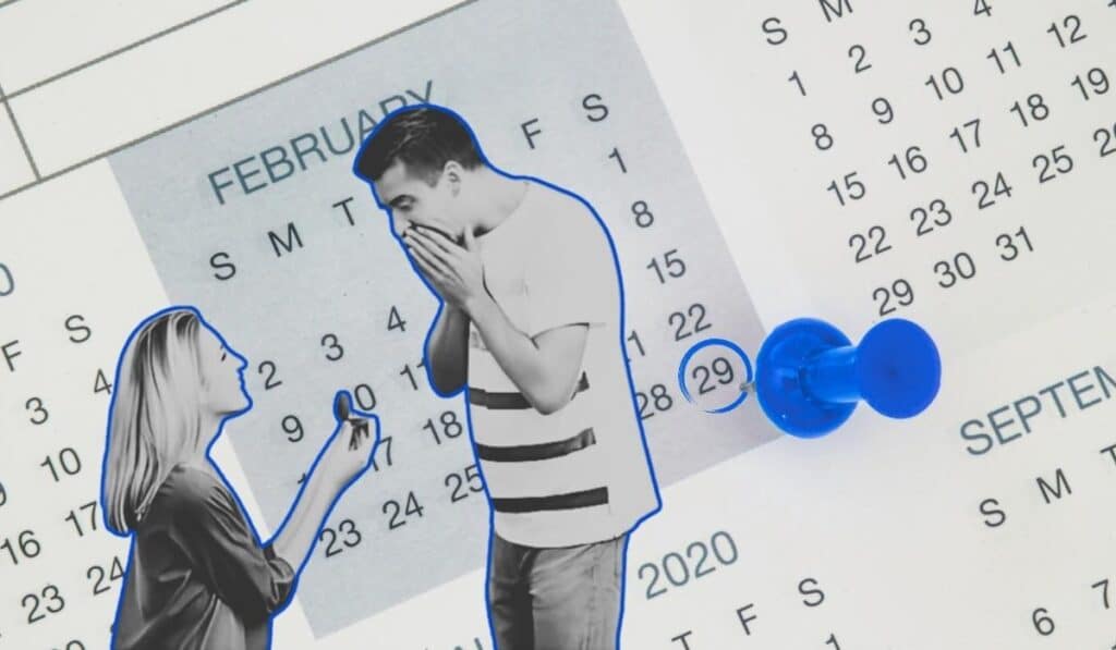 Scotland Tradition on Leap Year - Women Propose on 29 February