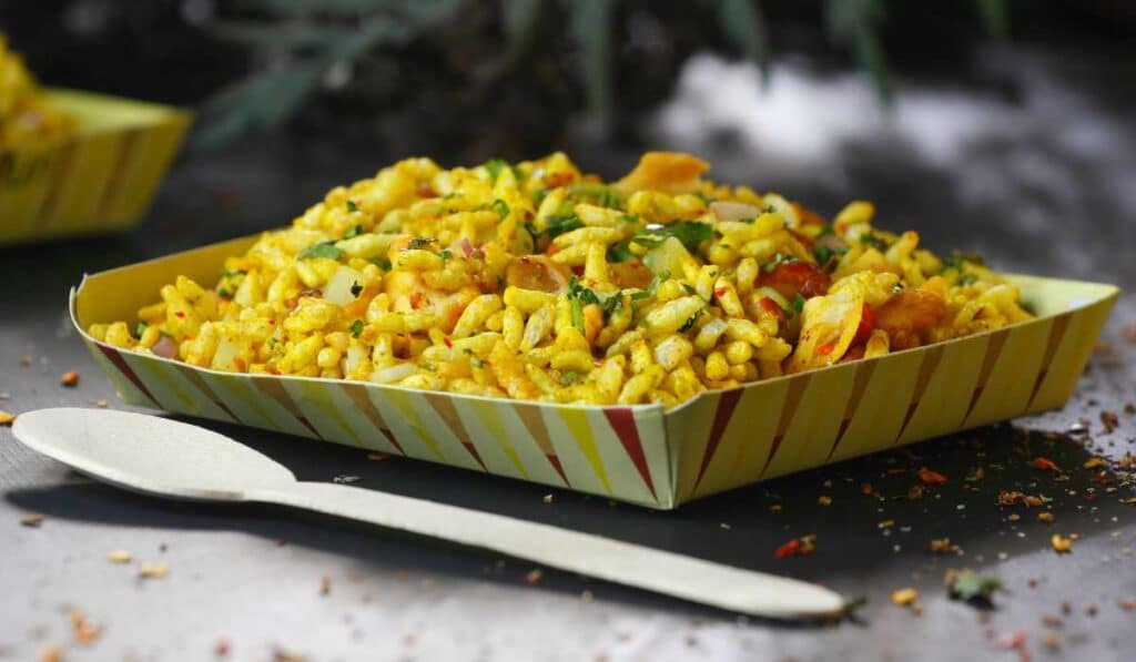 Indian street food - Jhal muri