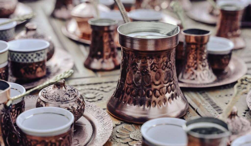 Arabic Coffee Sets & Dallah Pots from Dubai