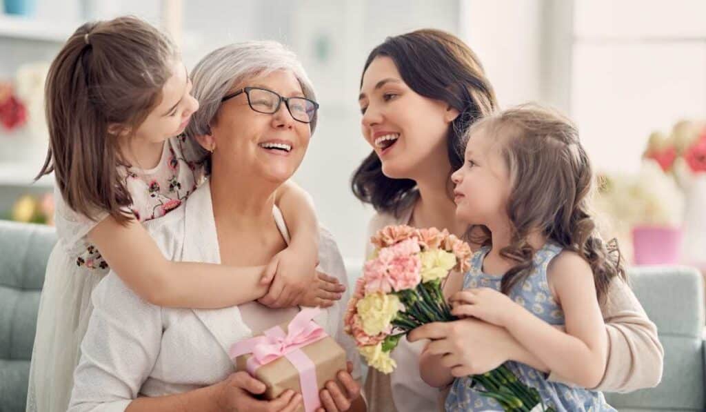 Giving gifts is a popular Mother's day tradition