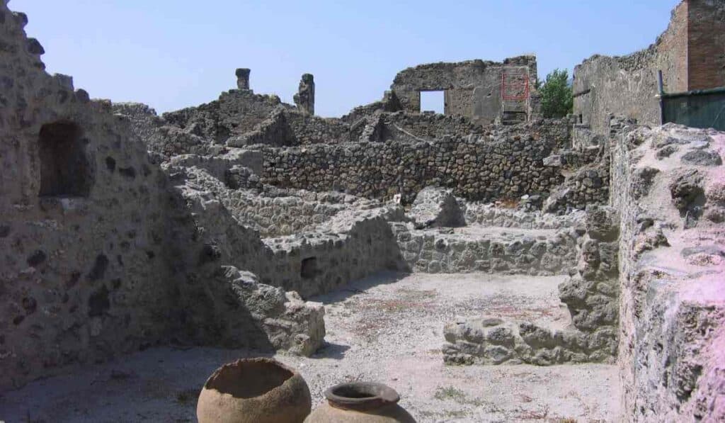 ancient underground city of Pompeii