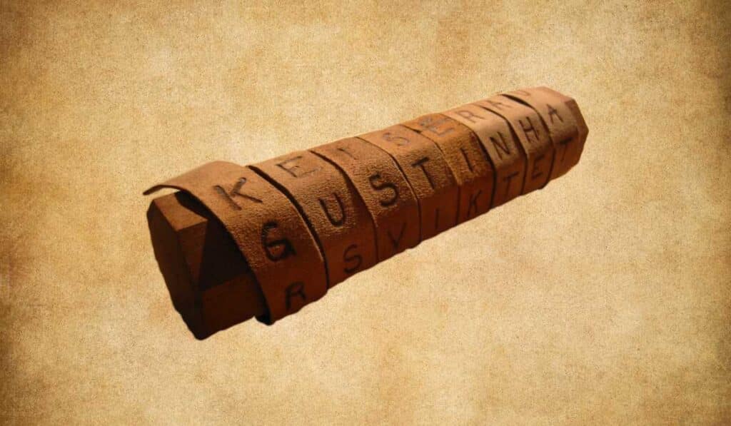 Scytale cipher is a popular secret code