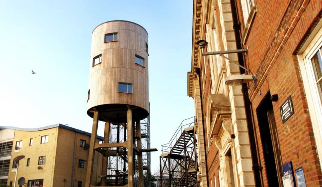 Tower House in London is an unusual home to live in