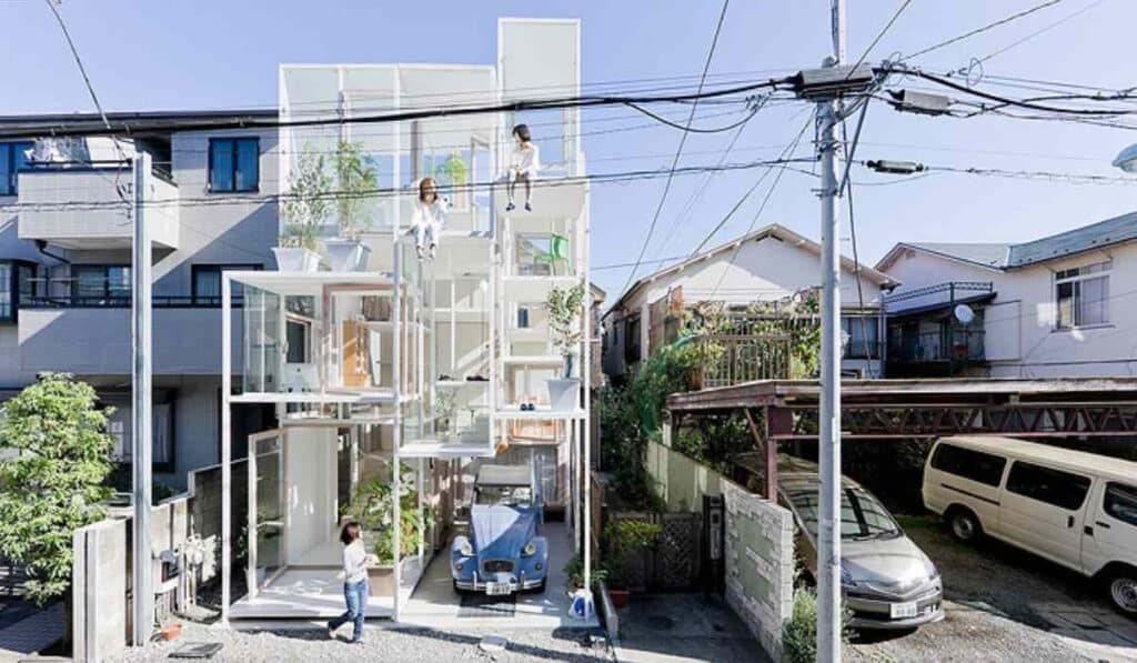 Transparent House in Japan