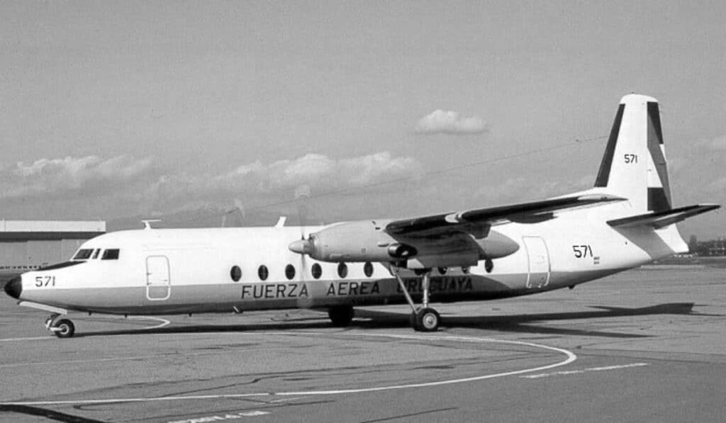 Uruguayan Air Force Flight 571 disappeared mysteriously