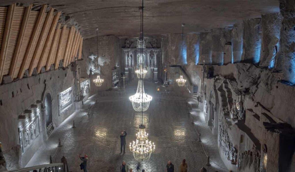 Underground Wieliczka Salt Mine