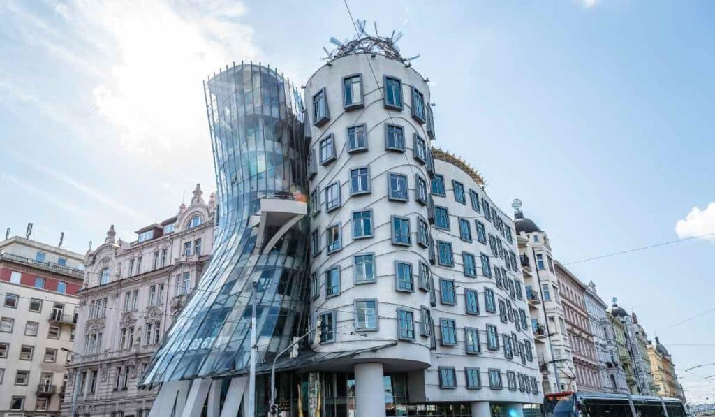Dancing House - unusual building in the world