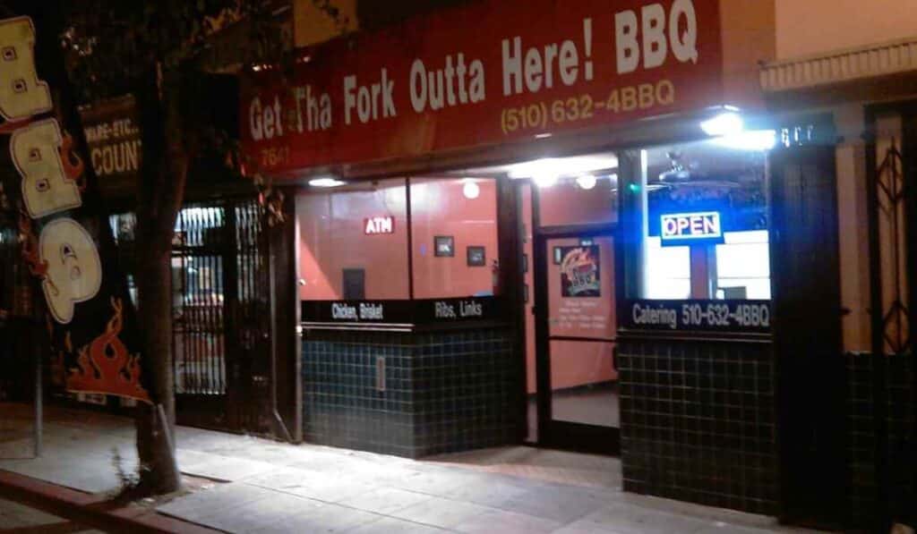 Get Tha Fork Outta Here -funny name for a food truck