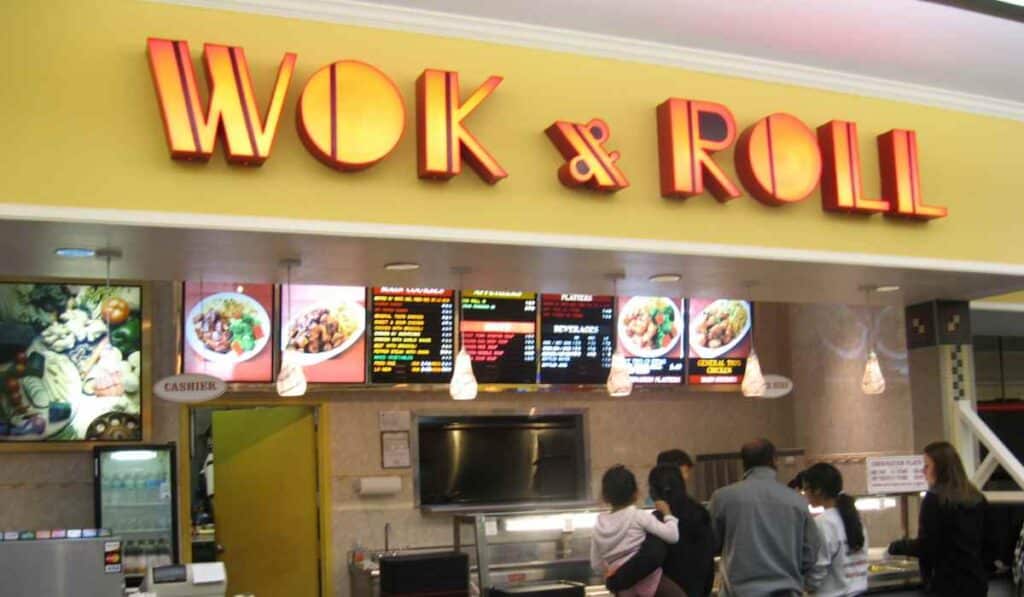 Wok & Roll - funny brand name