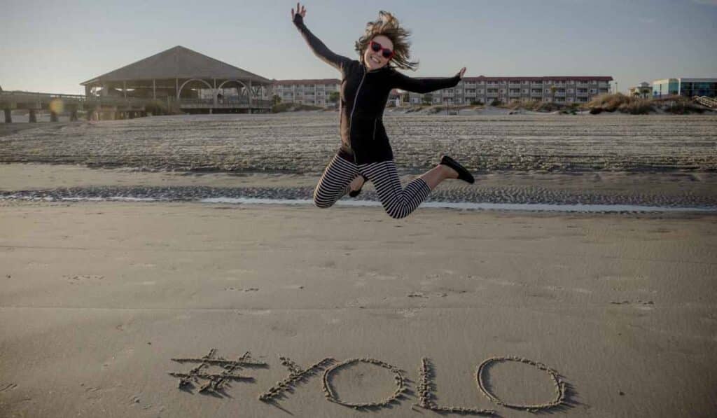 YOLO slang used by millennials