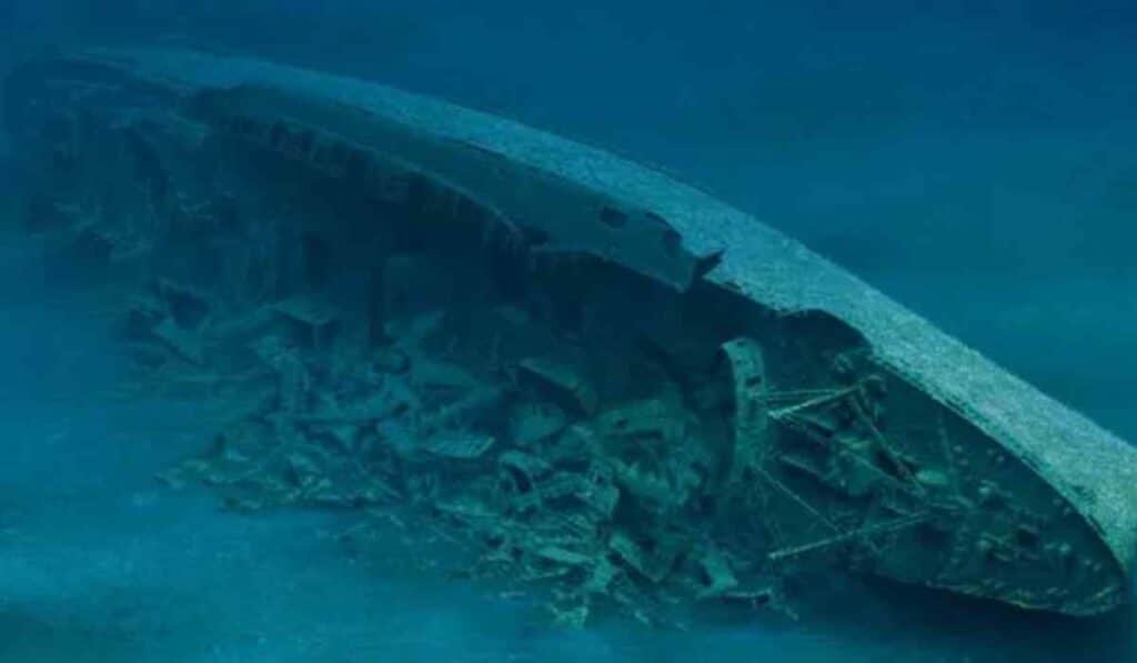 Andrea Doria is a shipwreck found underwater