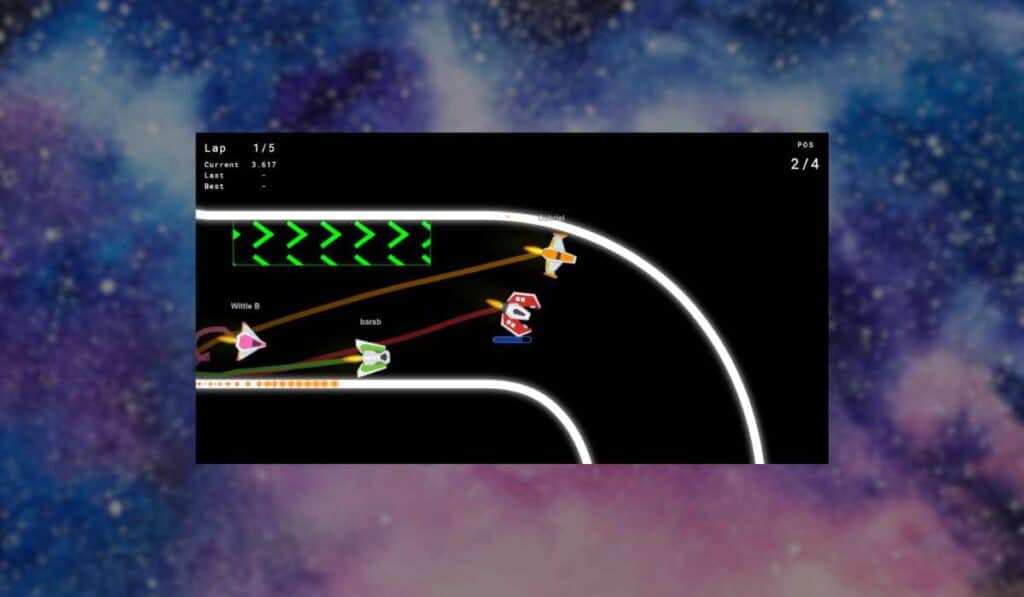 Astro Race - website game to play when bored