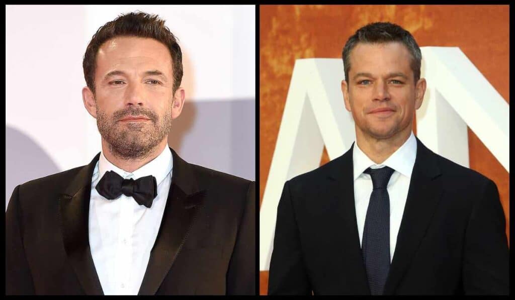 famous people who are related - Ben Affleck And Matt Damon