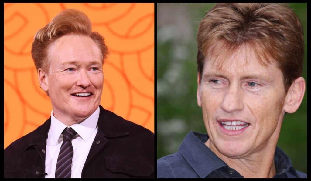 famous related celebrities - Conan O'Brien And Denis Leary