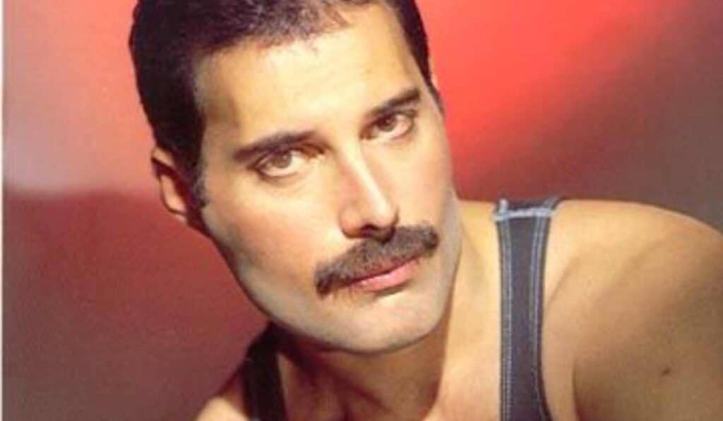 Freddie Mercury's mustache is iconic
