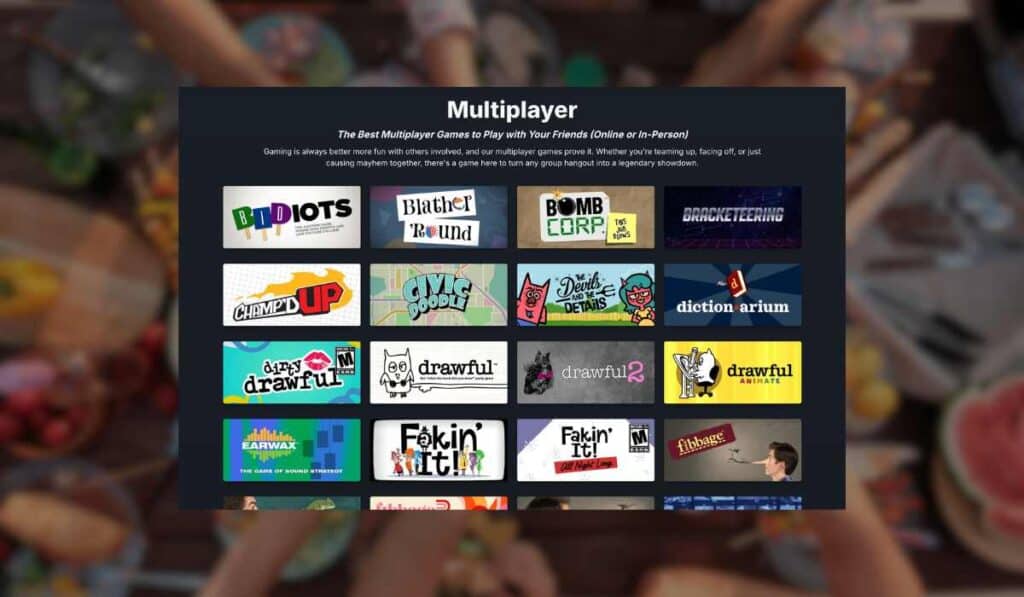 Jackbox Party Pack - free games to play with friends online