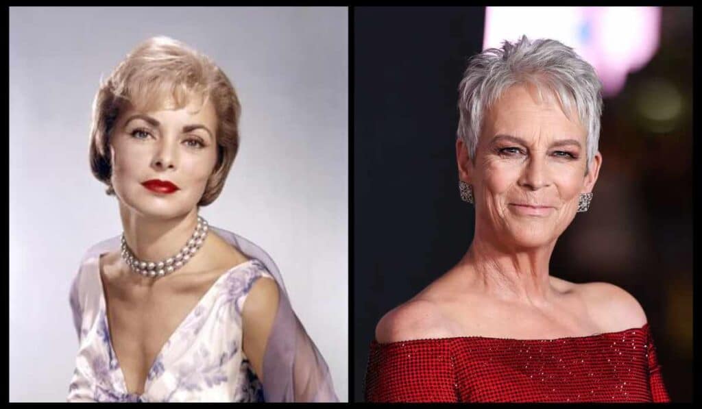 Janet Leigh And Jamie Lee Curtis - celebrities you didn't know were related