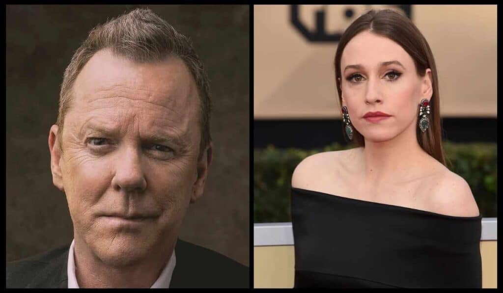 Kiefer Sutherland And Sarah Sutherland - famous people who are related