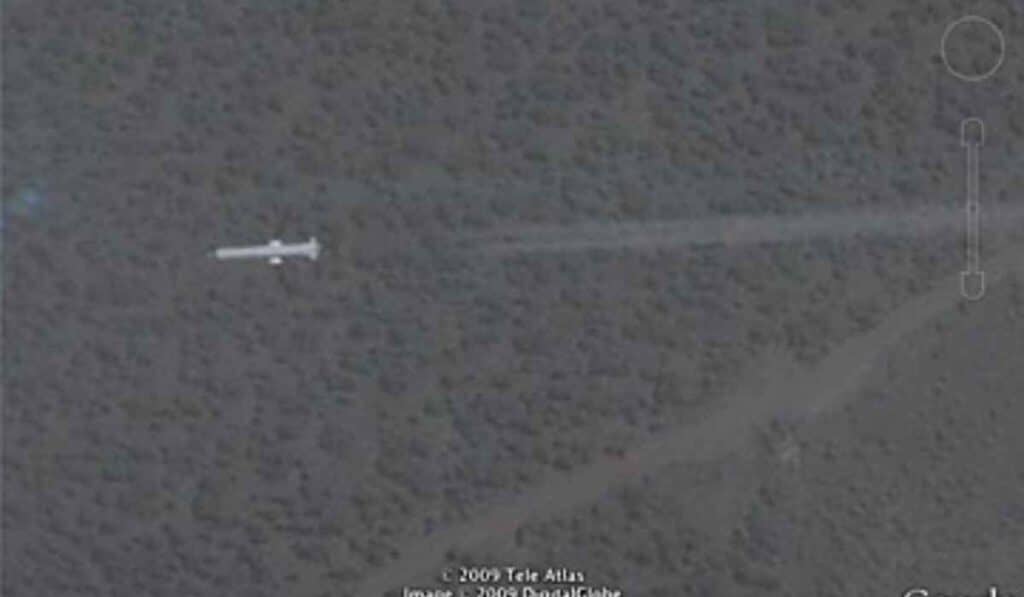 Weird things on Google Earth