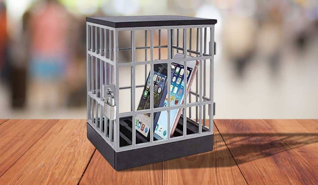 weird amazon gifts - mobile phone jail