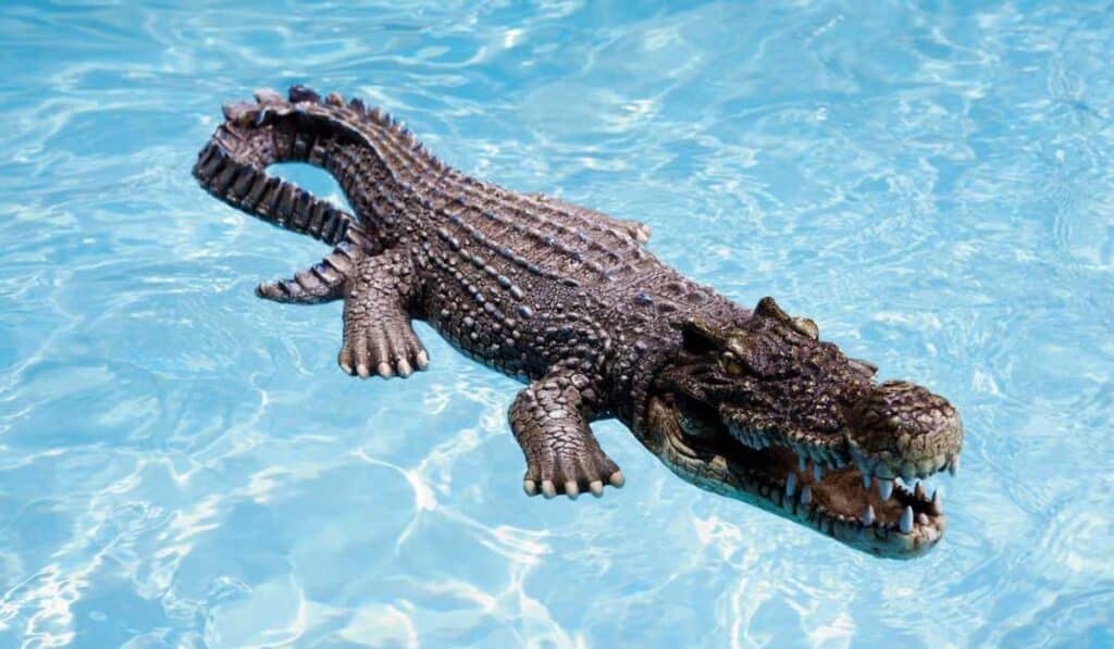 funny amazon products - floating crocodile