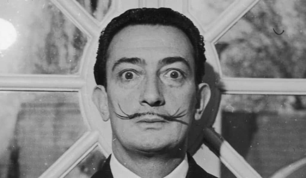 Salvador Dali - famous moustaches in history