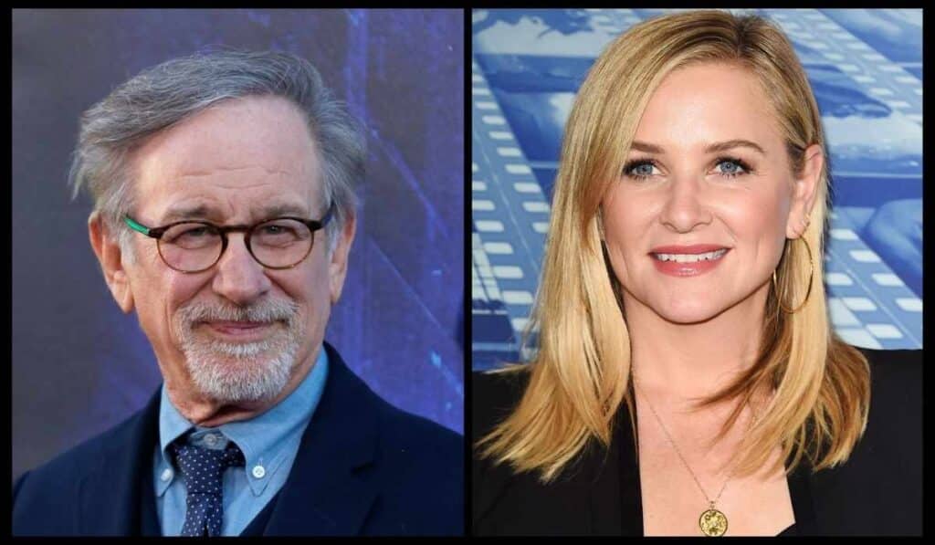 famous people who are related - Steven Spielberg And Jessica Capshaw
