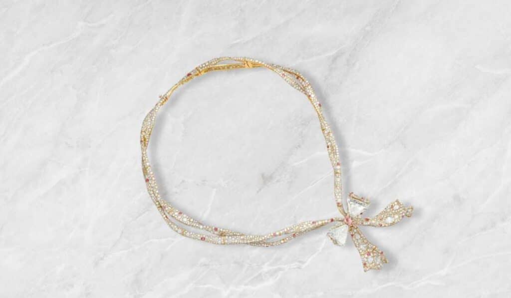 highest priced item on amazon - The Diamond Ribbon Necklace