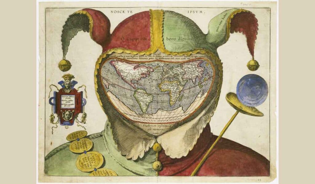 The Strange Fool’s Cap Map Of The World