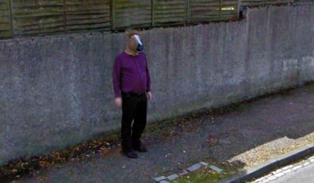 weird things on google earth street view