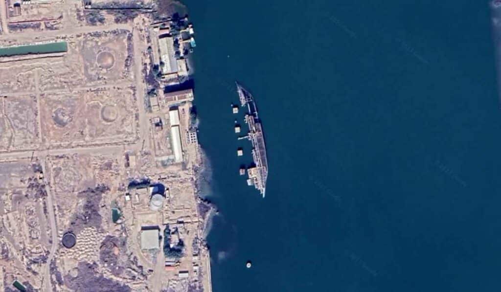 shipwreck coordinates on Google Earth