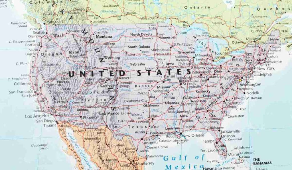 Fact about America - It Is The Fourth Largest Country By Area