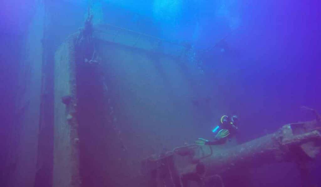 The Zenobia - sunken shipwreck