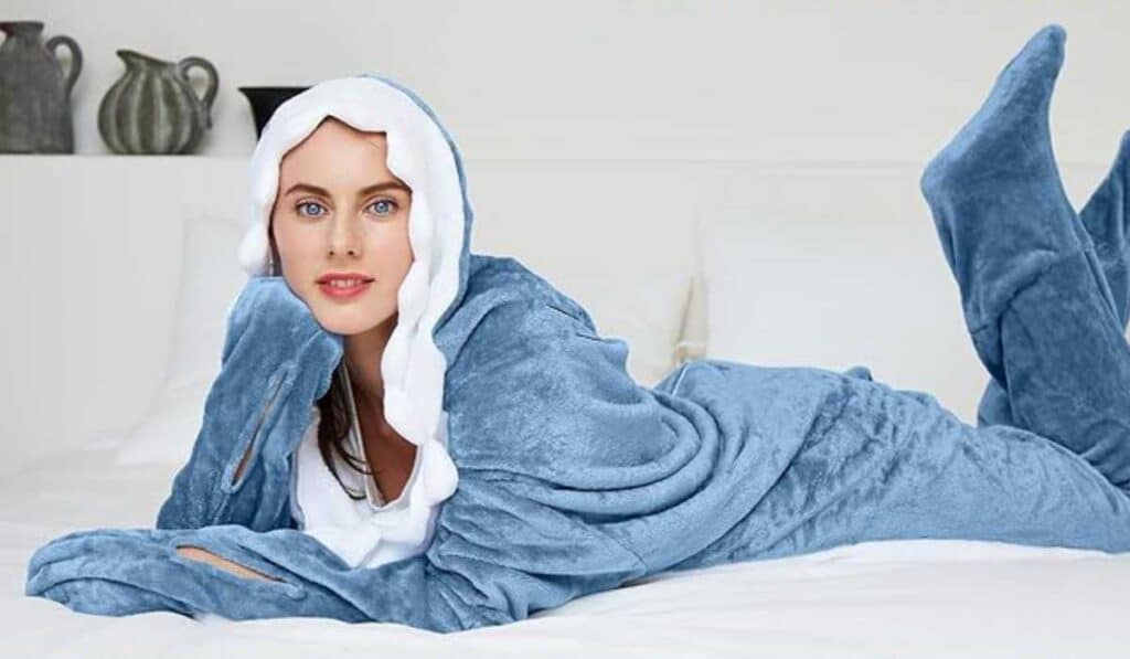 strange products on amazon - shark blanket