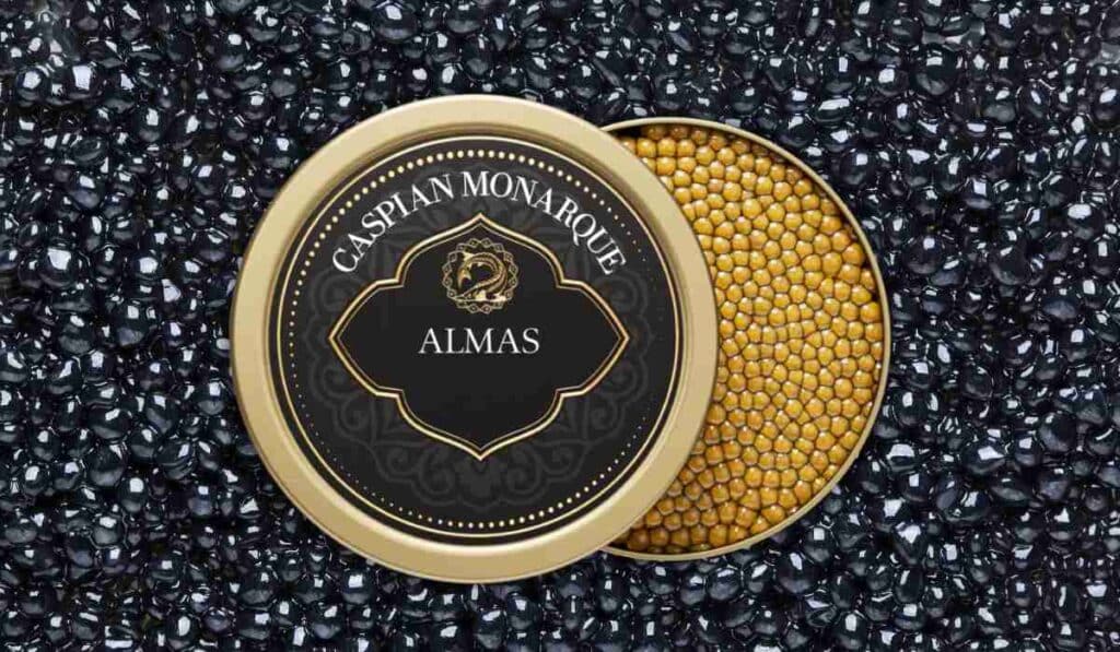 Almas caviar - rare luxury food for sale